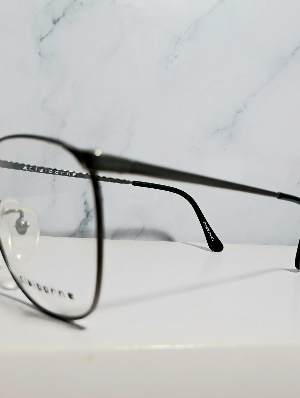 Vintage Liz Claiborne Women Oversized Metal Eyeglass Frame Glasses 54'15-140 - Picture 3 of 6